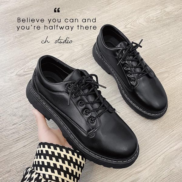 Men's leather shoes cross-border experts spring new business low-top small leather shoes youth casual shoes shoes - Image 4