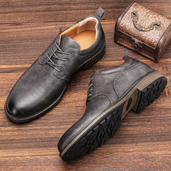 40~46 Casual Shoes Men Fashion Brand Comfortable  Leather Shoes Men #Al726 - Image 10