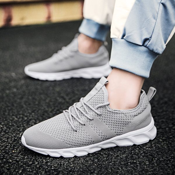 Damyuan Men's Running Shoes Knitting Mesh Breathable Shoes Men Sneakers Male Casual Jogging Men Sport Shoes - Image 3