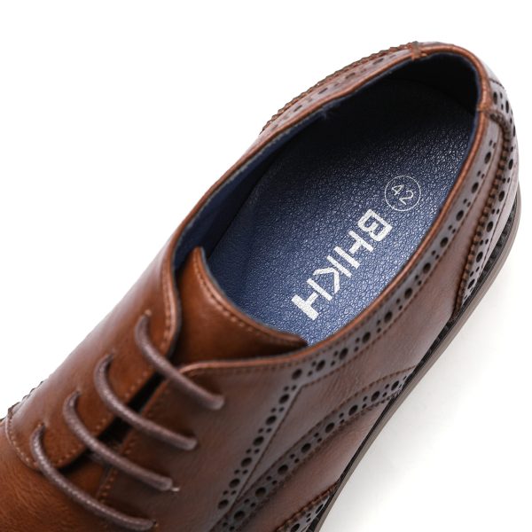 Autumn Man Dress Shoes Genuine Leather Lace-up Men Casual Shoes  Smart Business Office work Footwear Men Shoes - Image 6