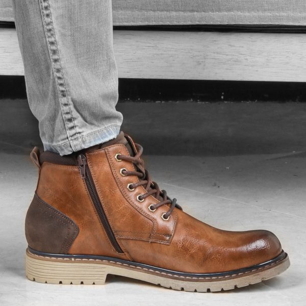 Men's Winter Shoes Warm Comfortable Non-Slip Men Winter Boots - Image 5