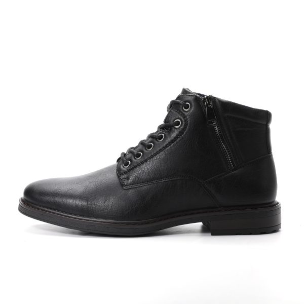 Autumn/ Winter Men Boots Zip Lace-up Ankle Boots Smart Business Work Office Dress Shoes  Man Shoes - Image 5