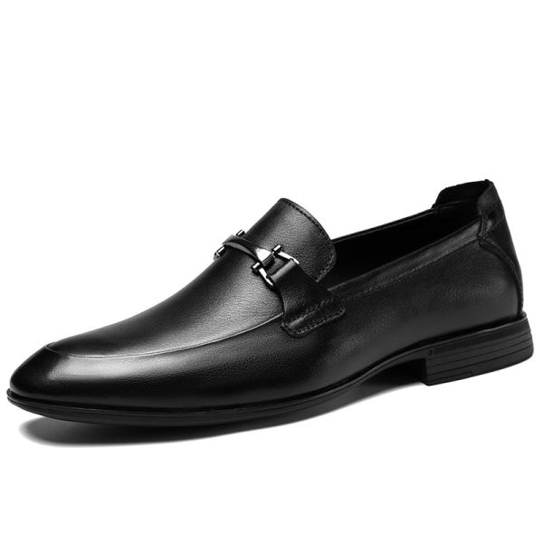 Luxury Genuine Leather Mens Shoes Top Quality Casual Business Shoes Daily Loafers Black Dress Shoes Mocassin Homme Big Size36-49 - Image 5